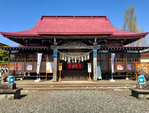 伊達神社の本殿・本堂