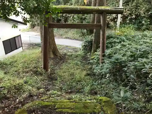 山神神社の鳥居