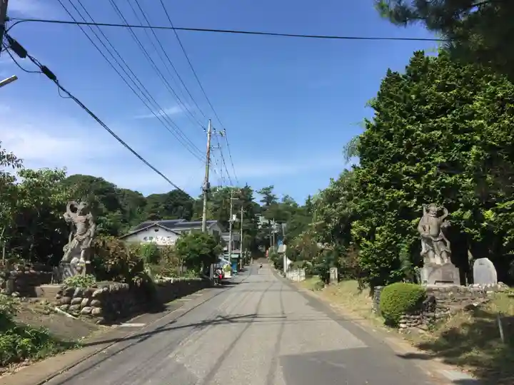 岩殿山安楽寺(吉見観音)の周辺