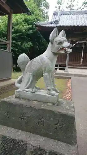 若泉稲荷神社の狛犬