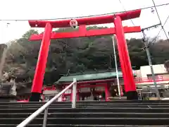 徳島眉山天神社の鳥居