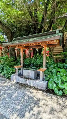 日枝神社の手水