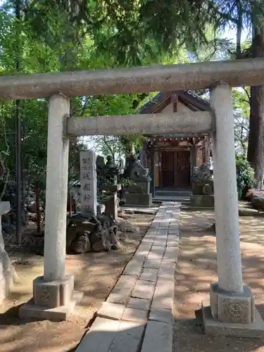 品川神社の鳥居