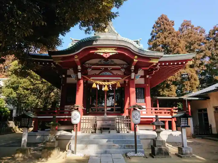 柏諏訪神社の本殿・本堂