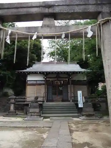 上田端八幡神社の本殿・本堂