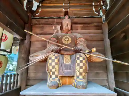 桑名宗社（春日神社）の像