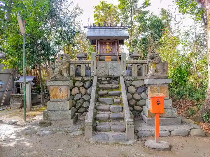 神明社(下一色)の本殿・本堂