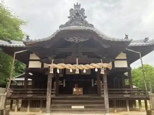 勝岡八幡神社の本殿