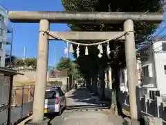 下神明天祖神社の鳥居