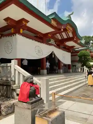日枝神社の本殿・本堂