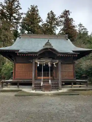 沼鉾神社の本殿