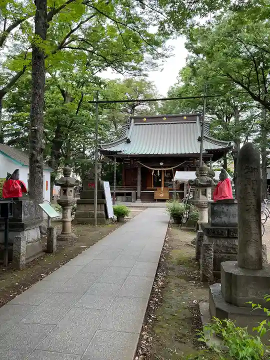 丸子山王日枝神社の本殿・本堂
