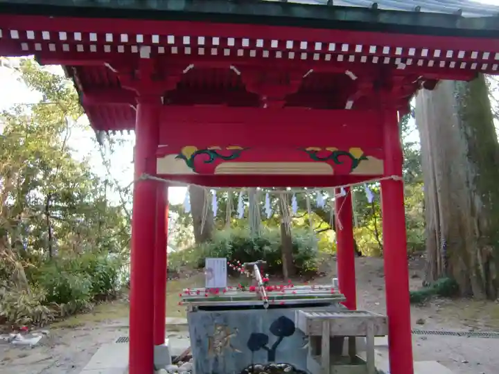 高瀧神社の手水舎