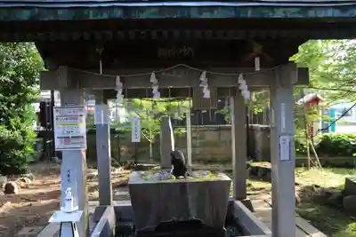 神炊館神社 ⁂奥州須賀川総鎮守⁂の手水舎