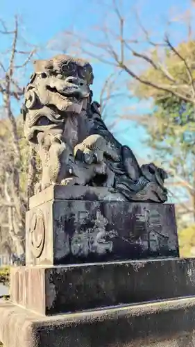 検見川神社の狛犬