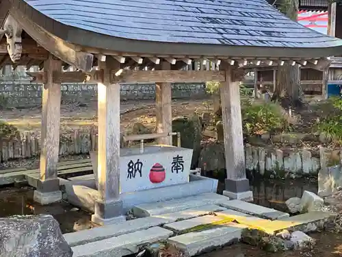 志和古稲荷神社の手水