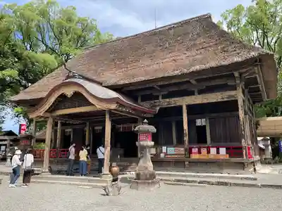青井阿蘇神社の本殿・本堂