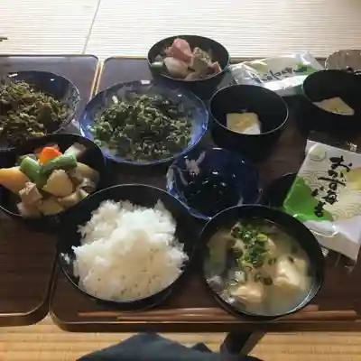 明願寺の食事