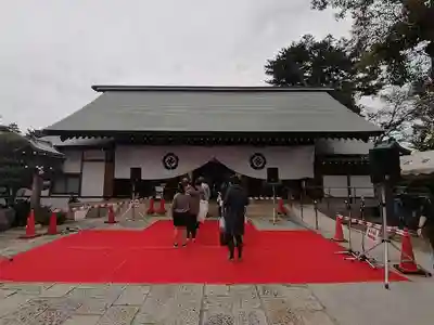 松陰神社の本殿・本堂