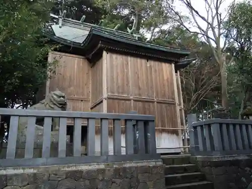 天津神社の本殿・本堂