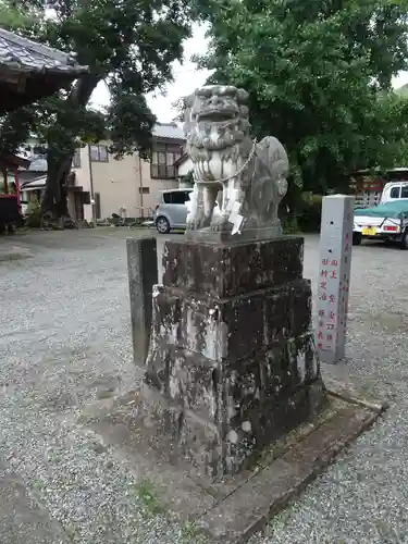 松合年神社の狛犬