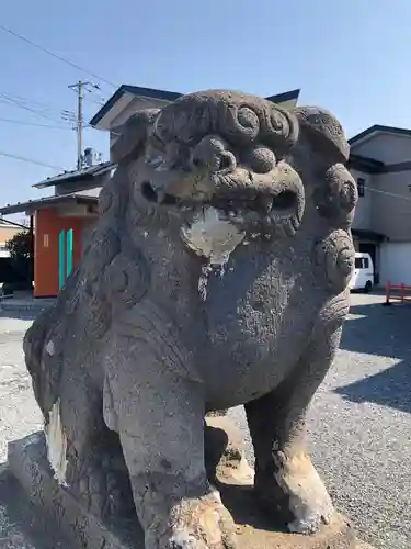 御前神社の狛犬