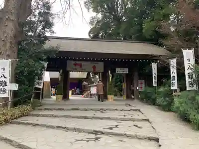 阿佐ヶ谷神明宮の山門・神門