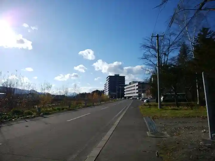 温根湯神社の周辺