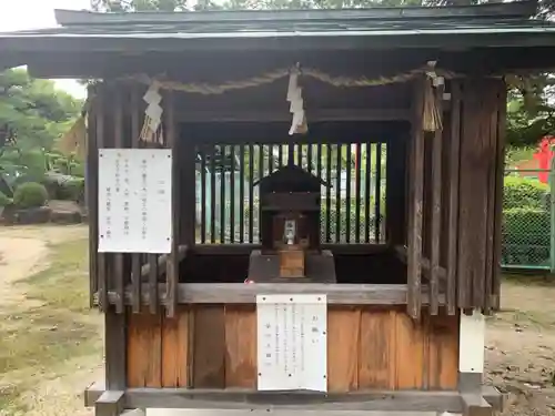 植田八幡宮の末社・摂社