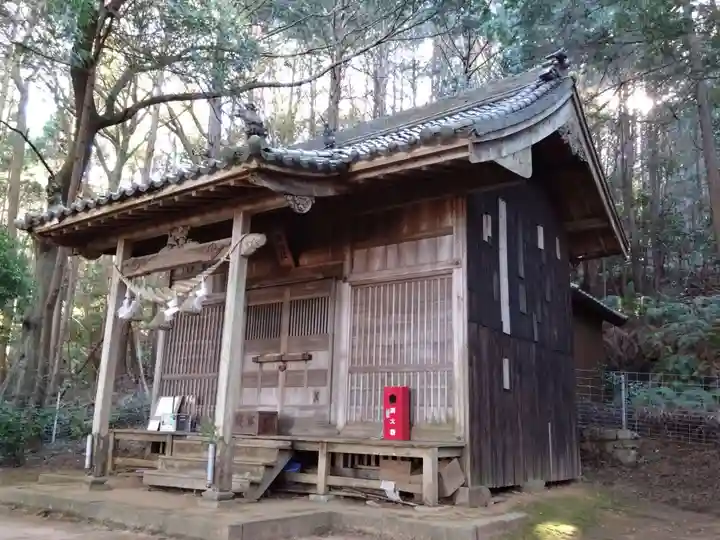 阿口社(赤坂町)の本殿・本堂