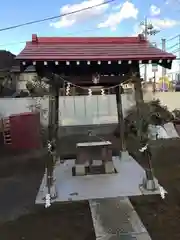 神明神社の手水