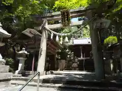 湯谷神社の鳥居