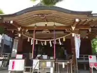 鳩森八幡神社の本殿・本堂