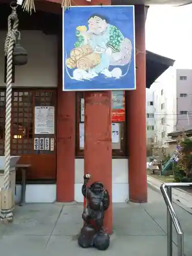 敷津松之宮　大国主神社の像