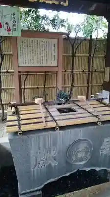池尻稲荷神社の手水舎