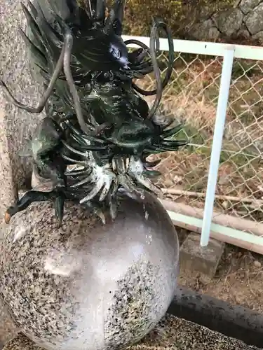 鶴崎神社の手水