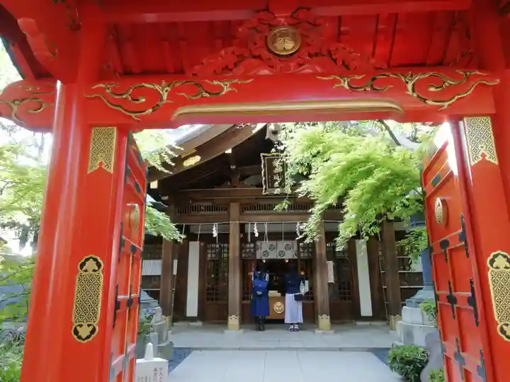 愛宕神社の山門・神門