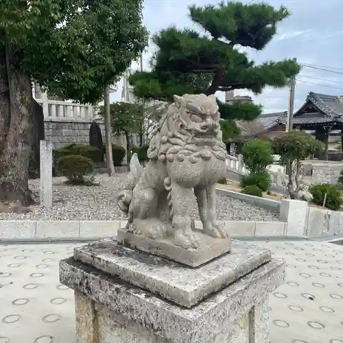 貴船社（一社3）の狛犬