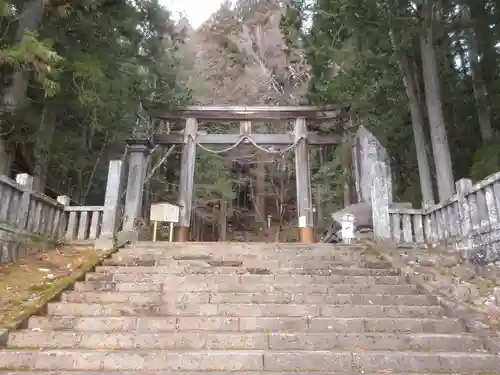 戸隠神社宝光社の鳥居