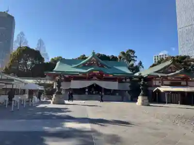 日枝神社の本殿・本堂