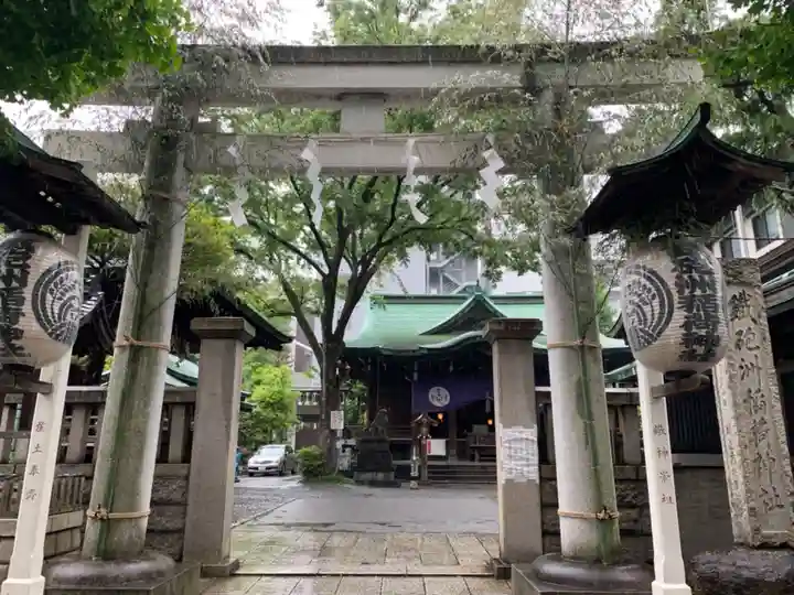 鐵砲洲稲荷神社の鳥居
