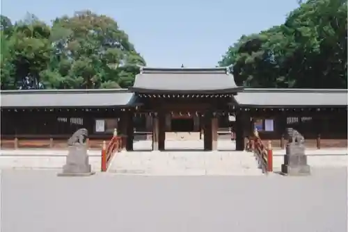 井草八幡宮の山門・神門