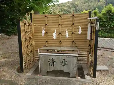 鹿島神社の手水舎