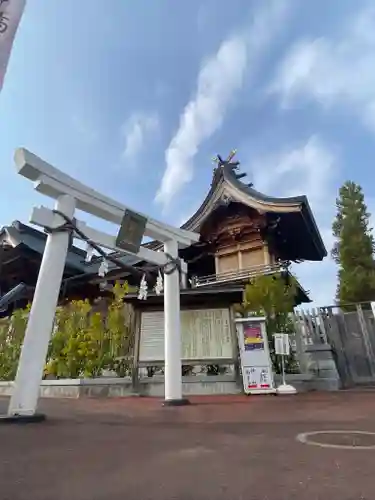 岩国白蛇神社の鳥居