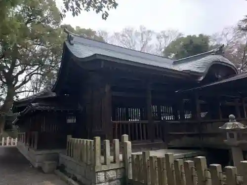布智神社（本甲）の本殿・本堂