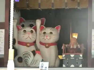 今戸神社の狛犬