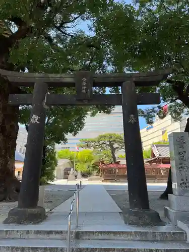 警固神社の鳥居