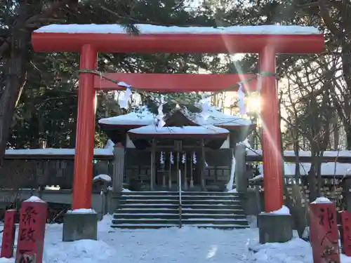 札幌伏見稲荷神社の鳥居