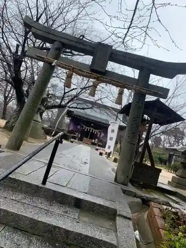 櫻山神社の鳥居