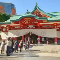 日枝神社の本殿・本堂